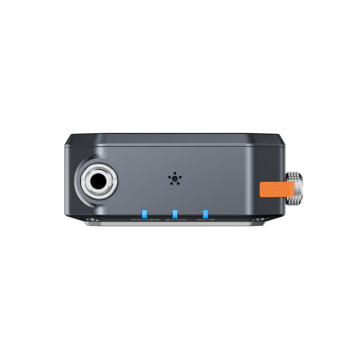 TC-NEO: vista superior con conector de 3,5 mm y micrófono integrado