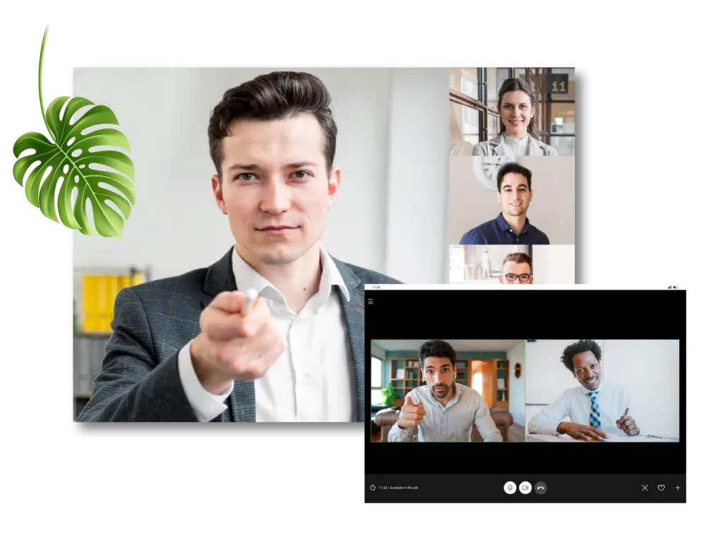 VCR-Expertos-en-soluciones-audiovisuales-y-multimedia-Sistema de videoconferencia-Salas colaborativas