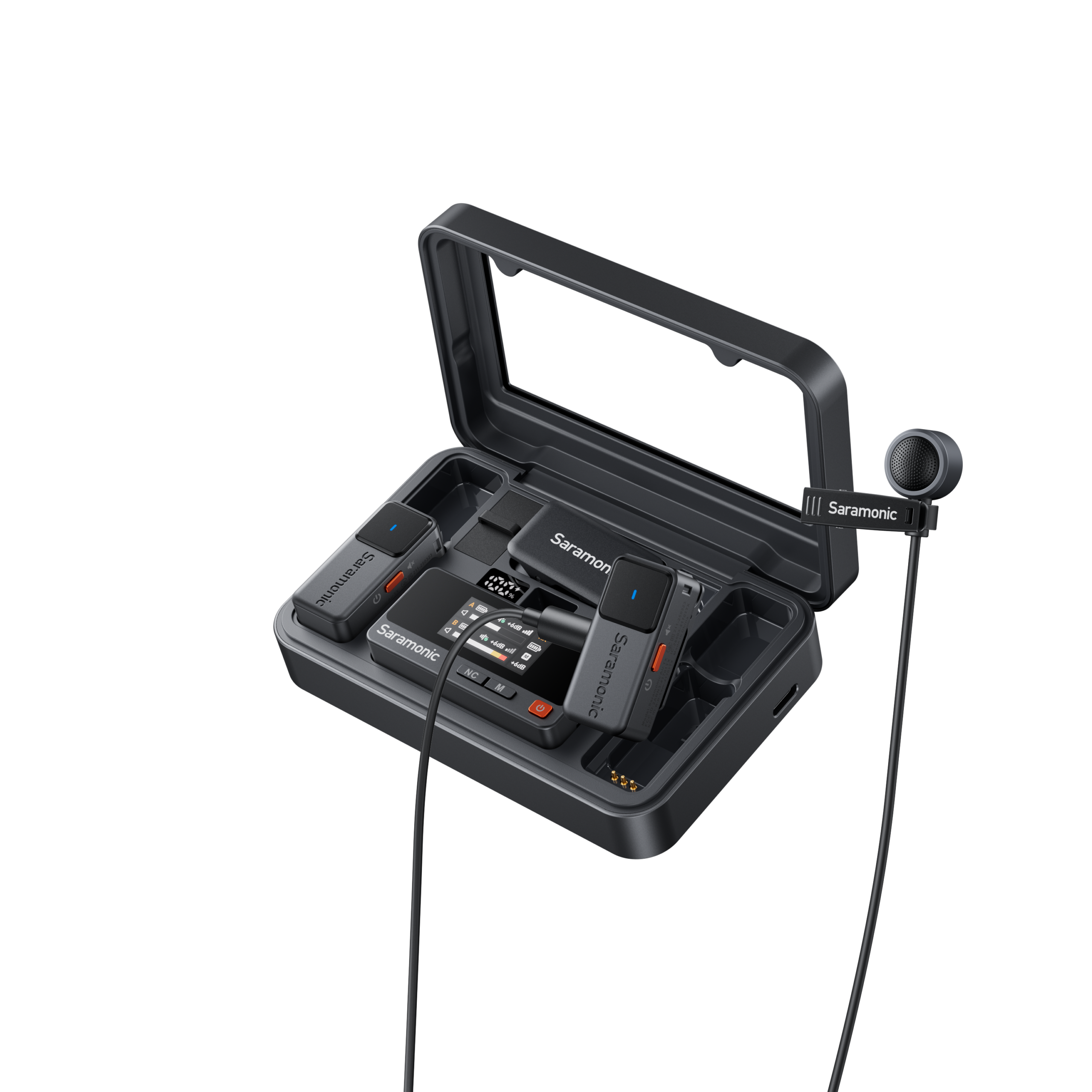 Saramonic Air con micrófono lavalier y clip