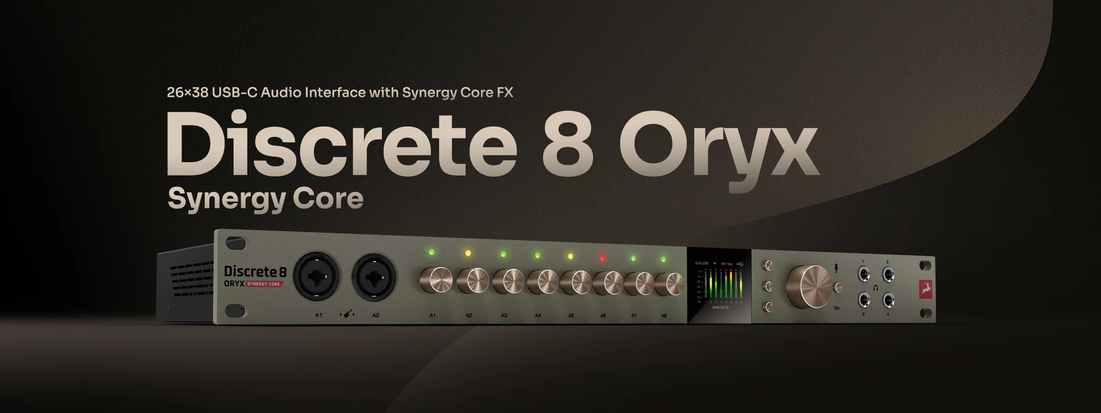 Antelope Discrete 8 Oryx Interfaz de Audio — imagen oficial de presentación