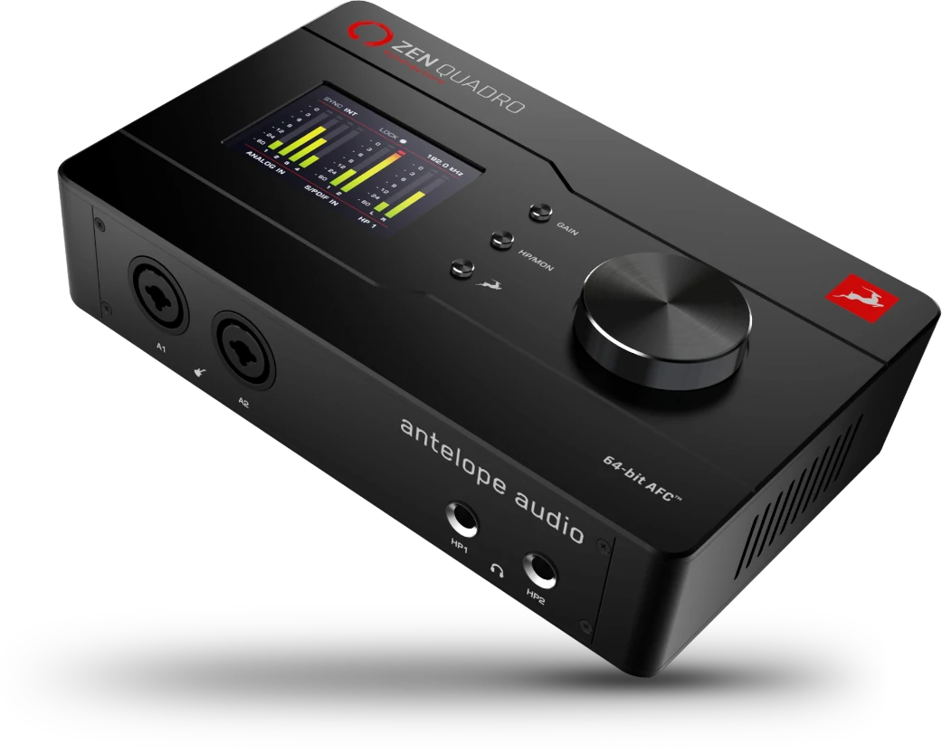 Antelope Zen Quadro Interfaz de Audio — imagen oficial de presentación