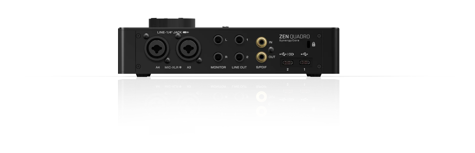 Zen Quadro, panel posterior